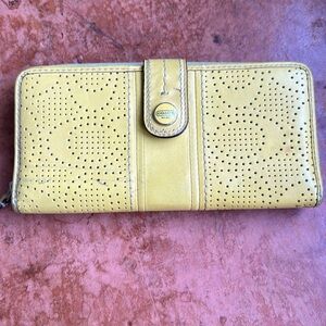 Bundled $6 Original coach wallet